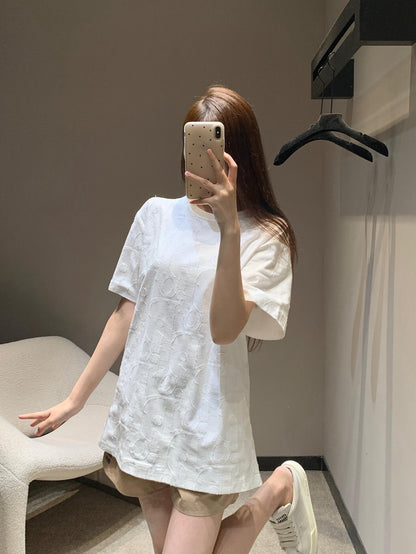 사슬 / 디올 남성 여성 반팔 티셔츠