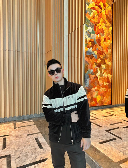 GTR / 셀린느 남성 자수 벨벳 재킷