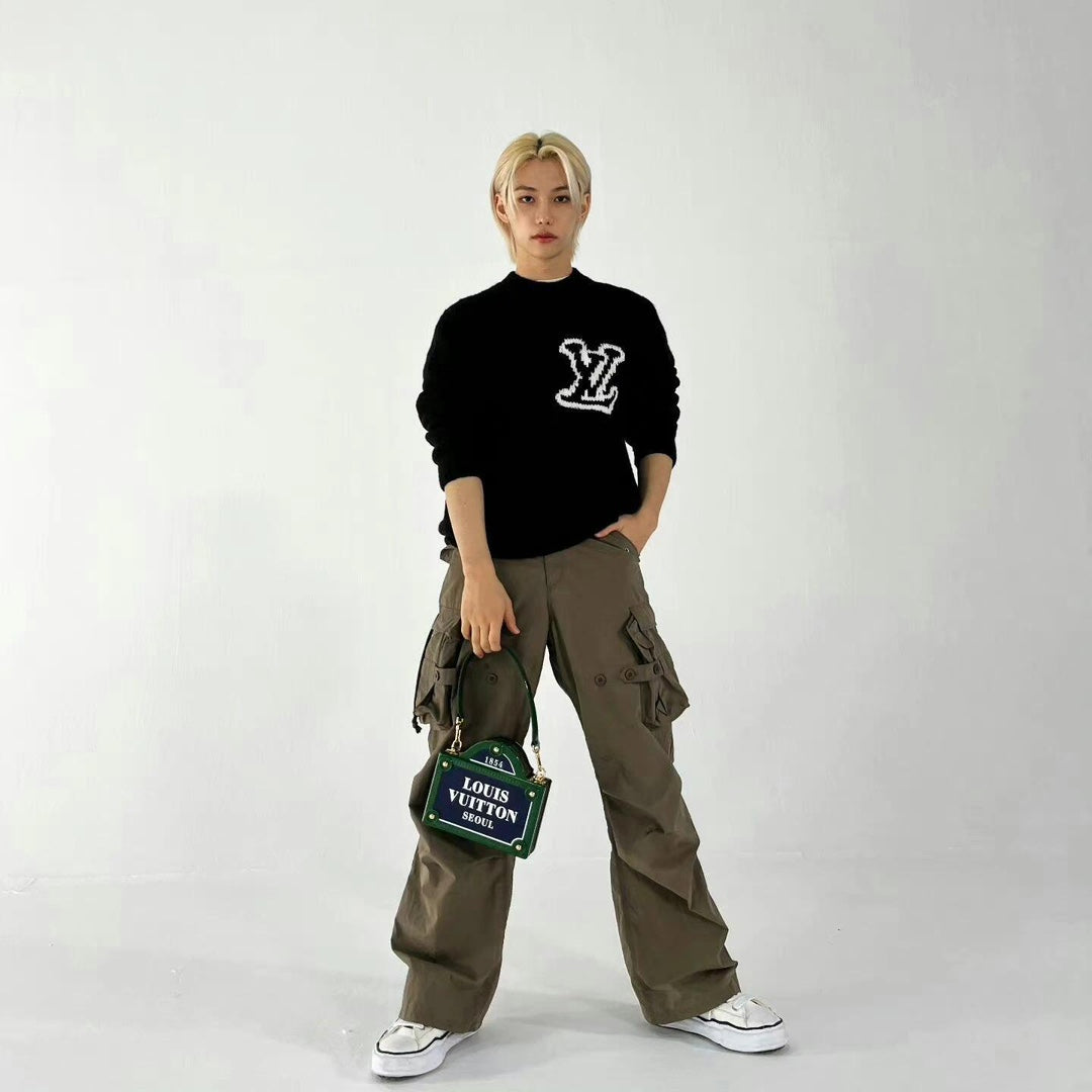 GTR / 루이비통 남성 컬러 박음표 니트