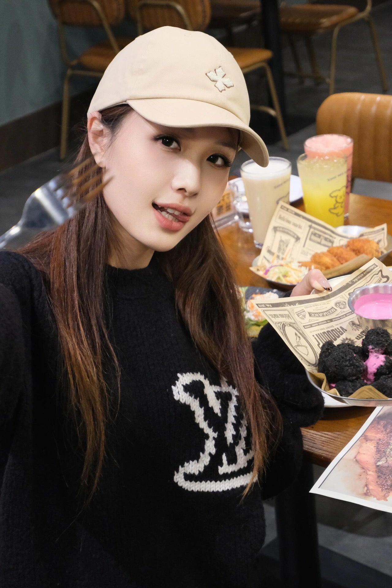 GTR / 루이비통 남성 컬러 박음표 니트