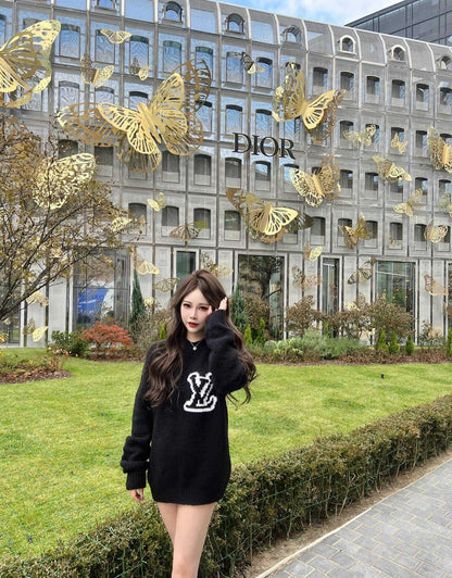 GTR / 루이비통 남성 컬러 박음표 니트