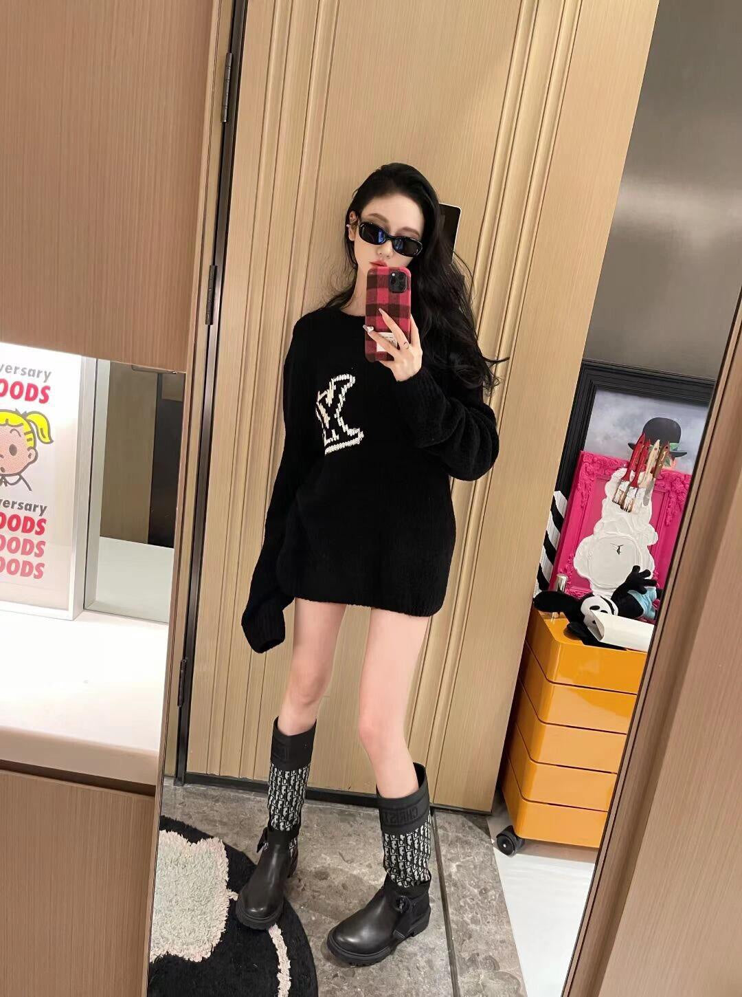 GTR / 루이비통 남성 컬러 박음표 니트