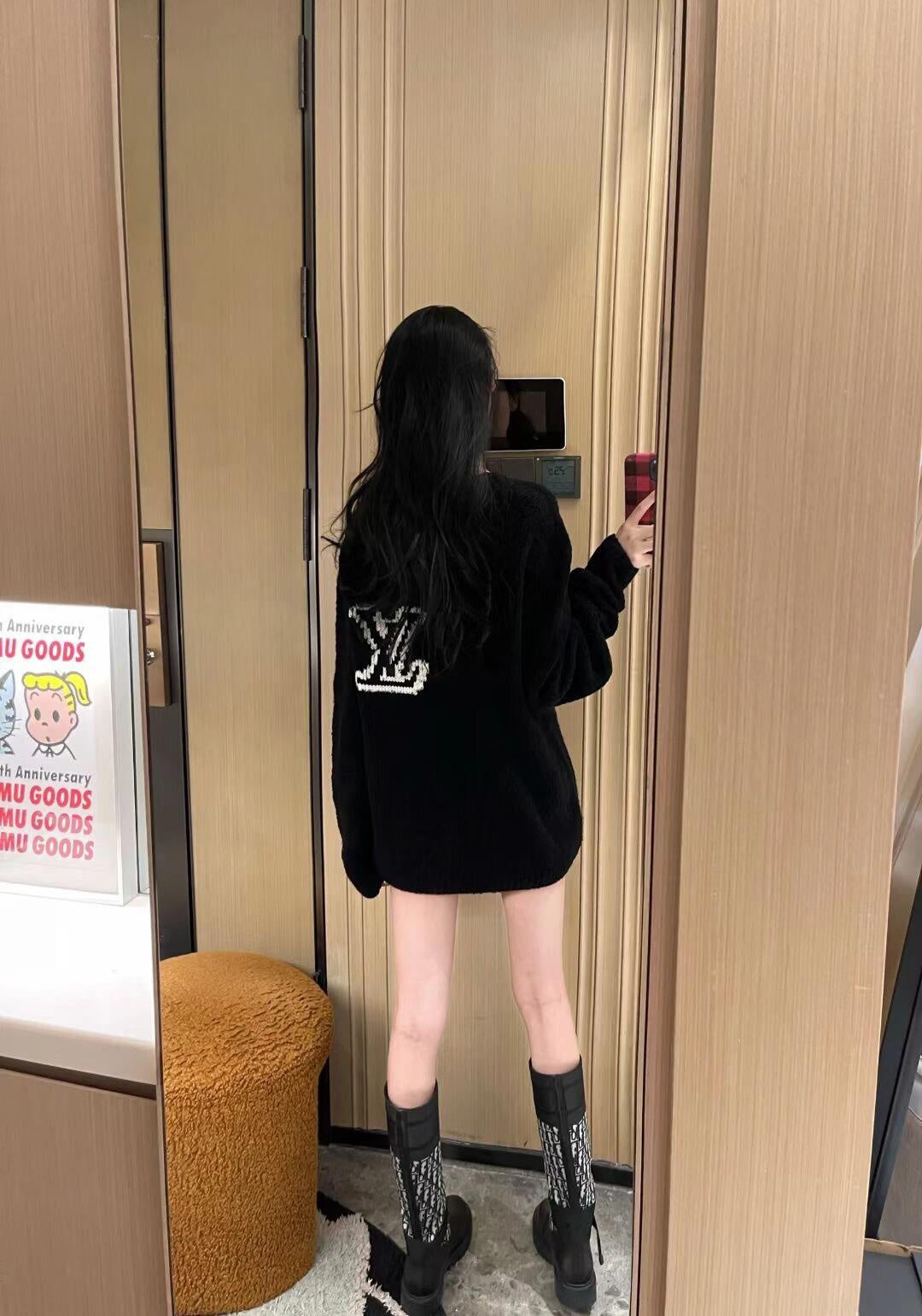 GTR / 루이비통 남성 컬러 박음표 니트