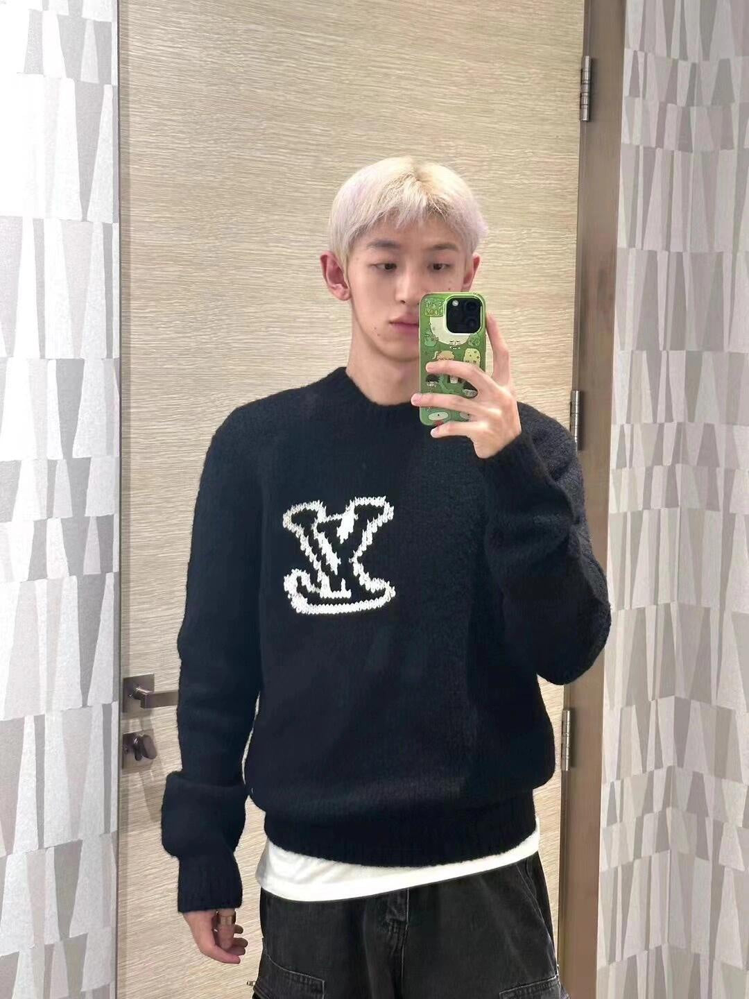 GTR / 루이비통 남성 컬러 박음표 니트