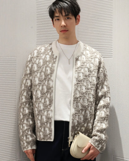 체인2호 / 디올 남성 플라워 니트 카디건