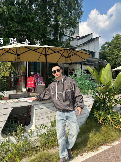 GTR / 미우미우 남성 여성 후드 자켓