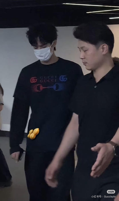 체인2호 / 디올 남성 프린트 라운드넥 반팔 티셔츠
