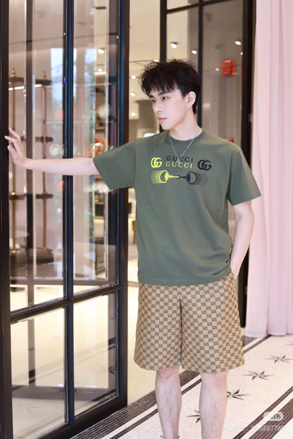 체인2호 / 디올 남성 프린트 라운드넥 반팔 티셔츠