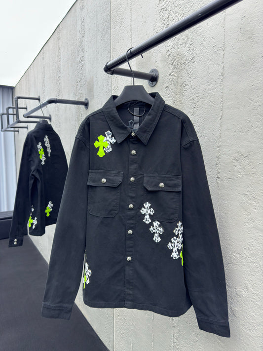 체인2호 / 크롬하츠 남성 데님 자켓