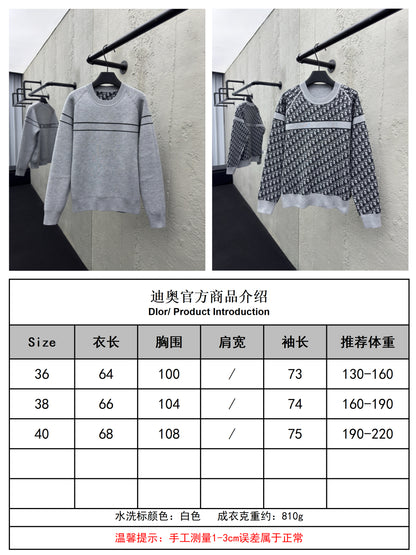체인2호 / 디올 남성 양면 니트