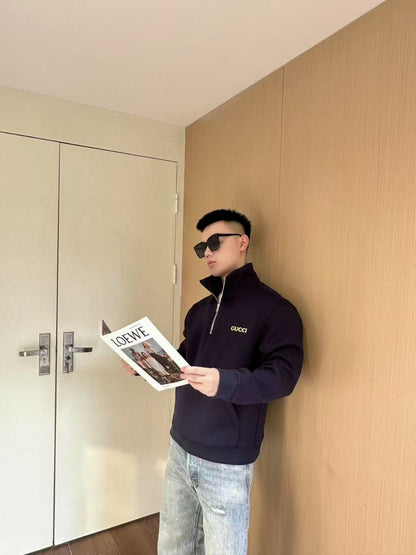 체인2호 / 구찌 남성 여성 반지퍼 맨투맨