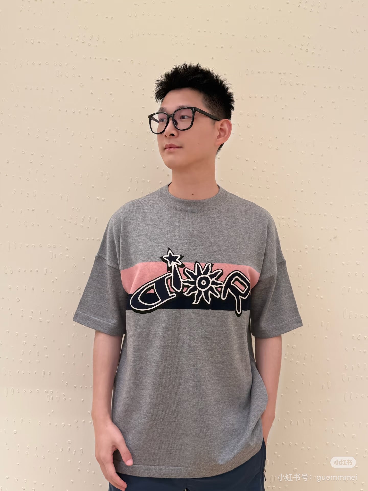 GTR / 디올 남성 반팔 티셔츠