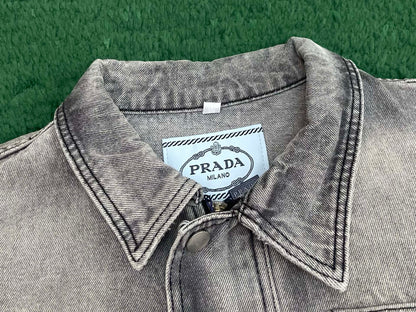 R공장 / 프라다 남성 여성 캐주얼 데님 자켓