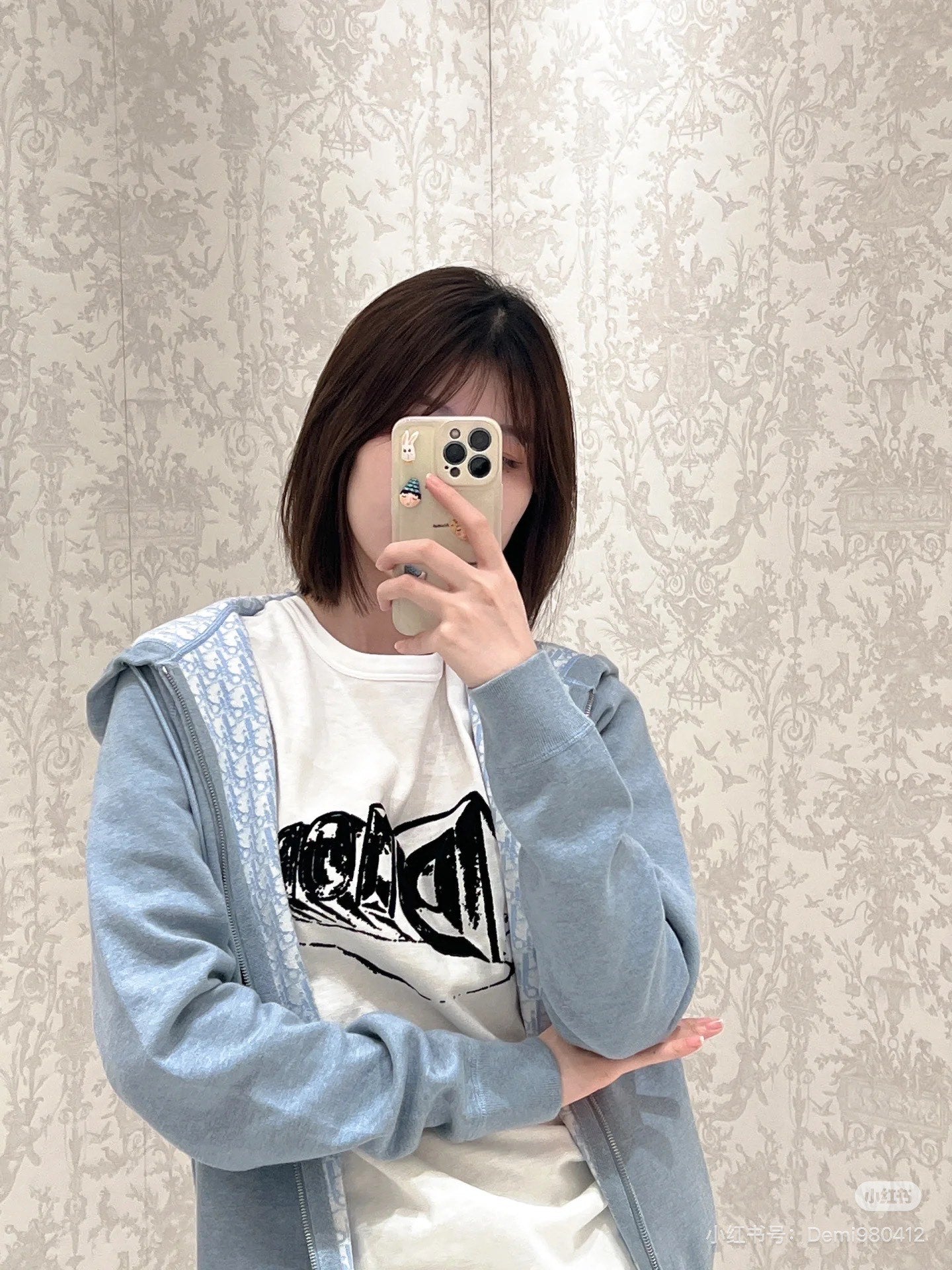 GTR / 디올 남성 여성 니트 재킷