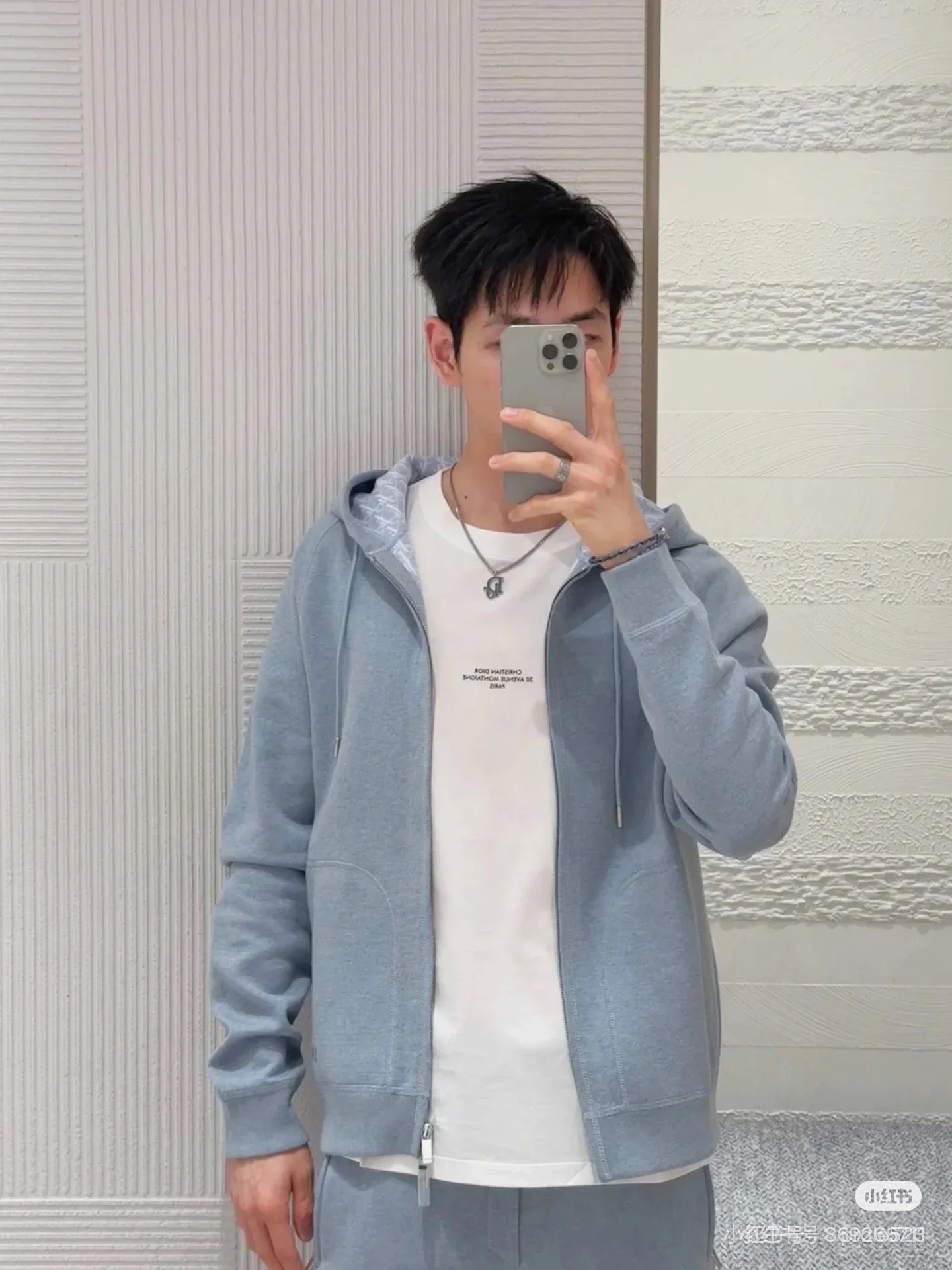 GTR / 디올 남성 여성 니트 재킷