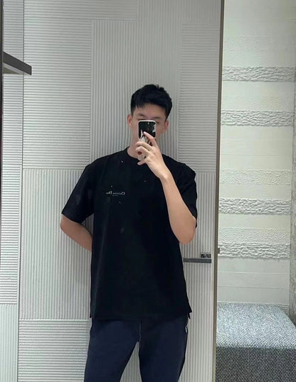 체인2호 / 디올 남성 여성 프린팅 반팔