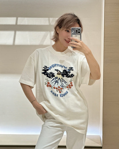 체인2호 / 루이비통 남성 여성 니트 반팔티