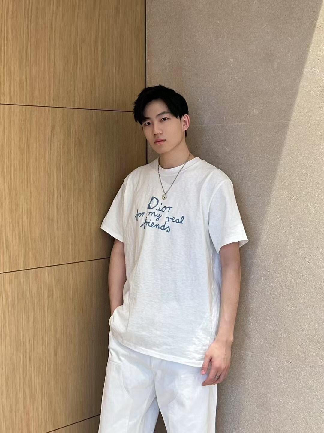 BVG / 디올 남성 여성 반팔 티셔츠