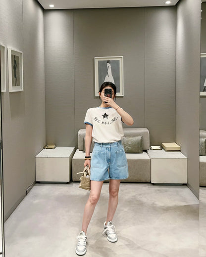 체인2호 / 디올 여성 데님 반바지
