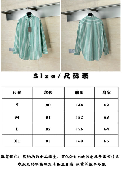 체인2호 / 발렌시아가 여성 스트라이프 셔츠