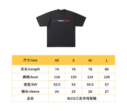 BVG / 발렌시아가 남성 반팔 티셔츠
