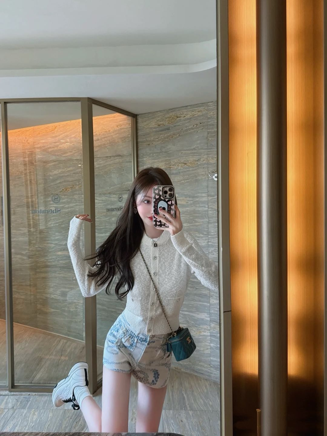 티모공장 / 샤넬 여성 데님 반바지