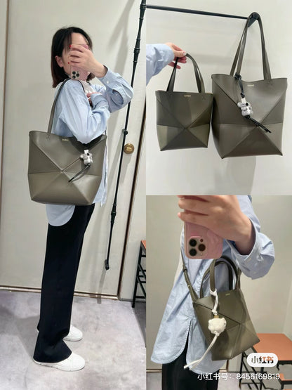 양 공장 / 로에베 기하학 가방