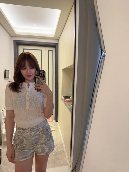 티모 공장 / 샤넬 여성 니트 반팔