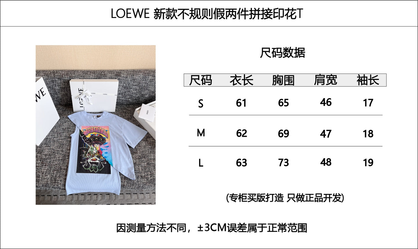 티모 공장 / 로에베 여성 반팔 티셔츠