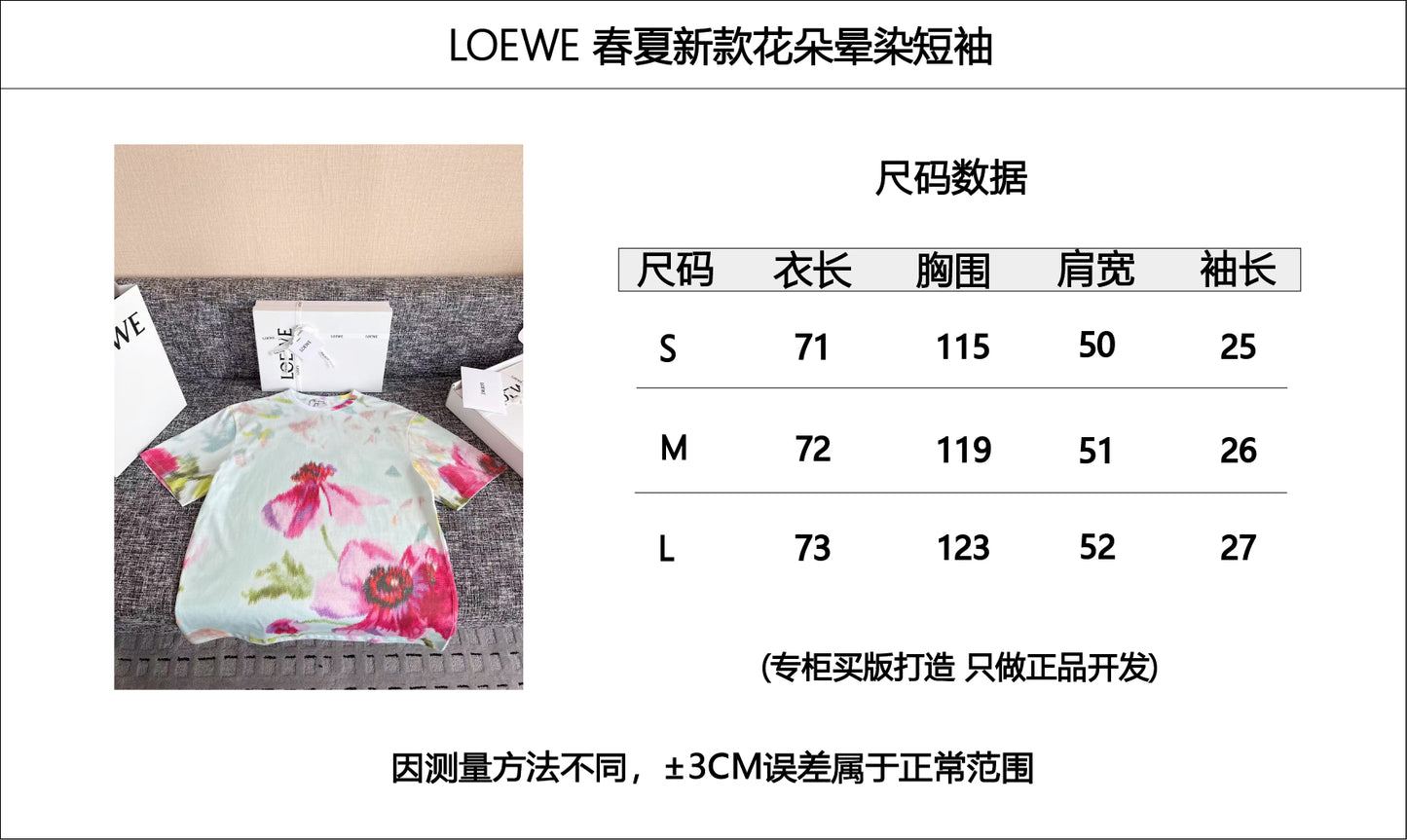 티모 공장 / 로에베 여성 반팔 티셔츠