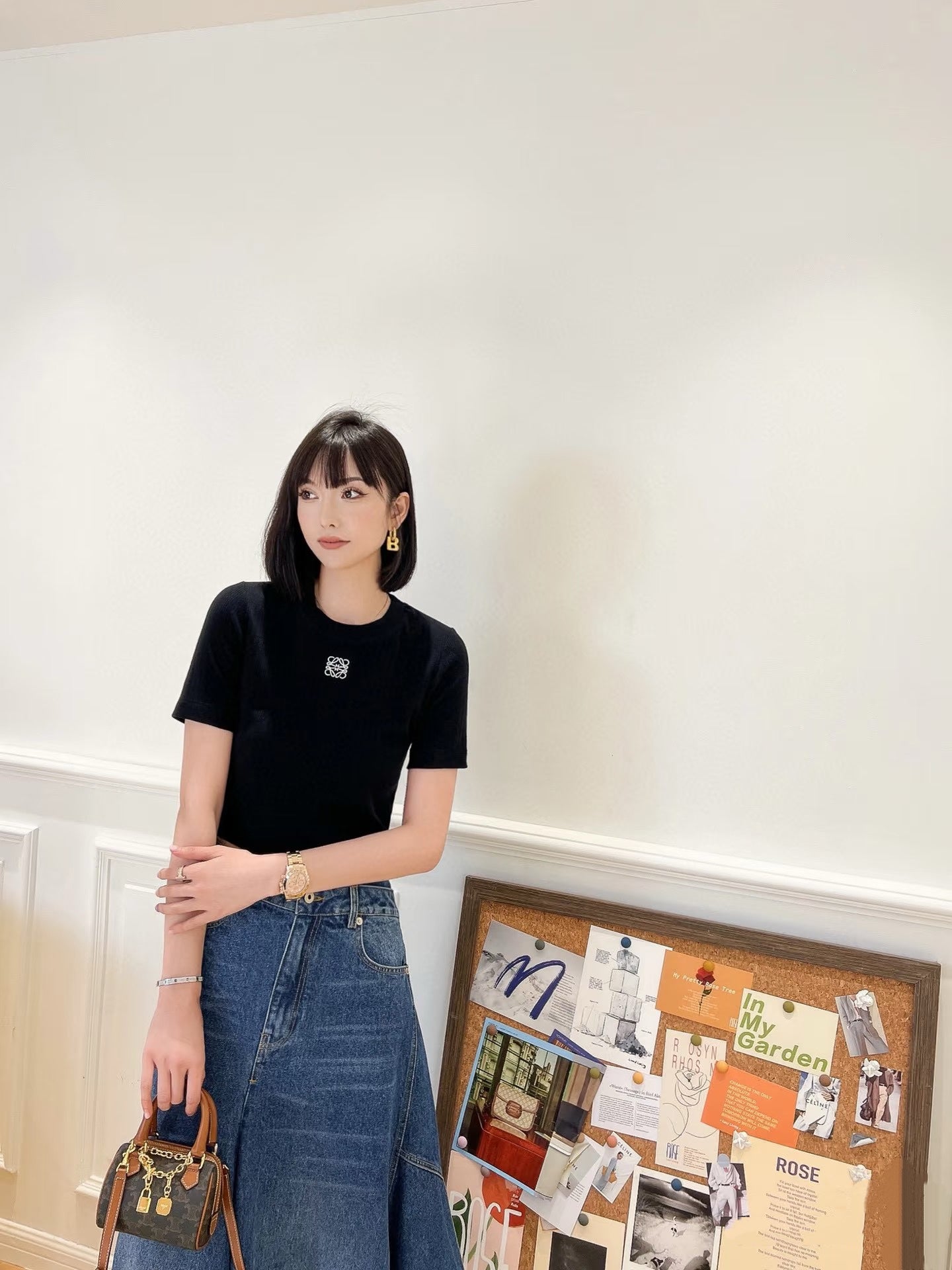 티모 공장 / 로에베 여성 반팔 티셔츠