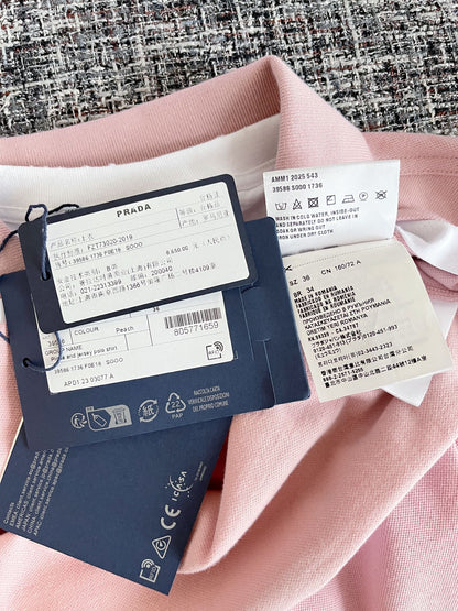 티모 공장 / 프라다 여성 폴로넥 반팔 셔츠