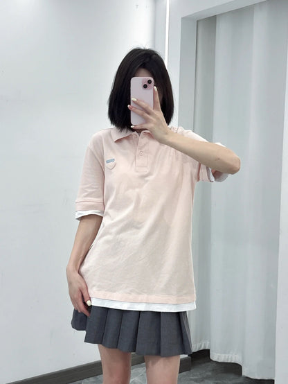 티모 공장 / 프라다 여성 폴로넥 반팔 셔츠