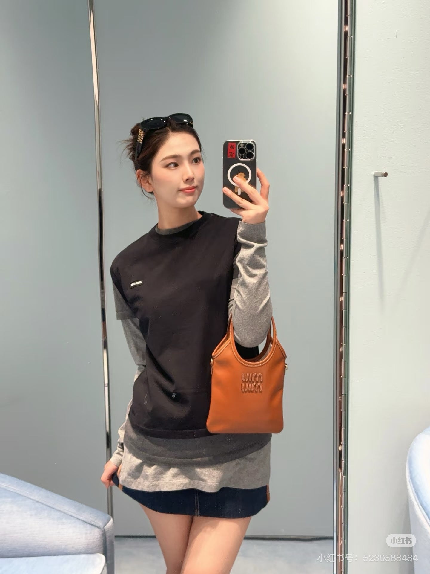 양 공장 / 미우미우 미니 토트백