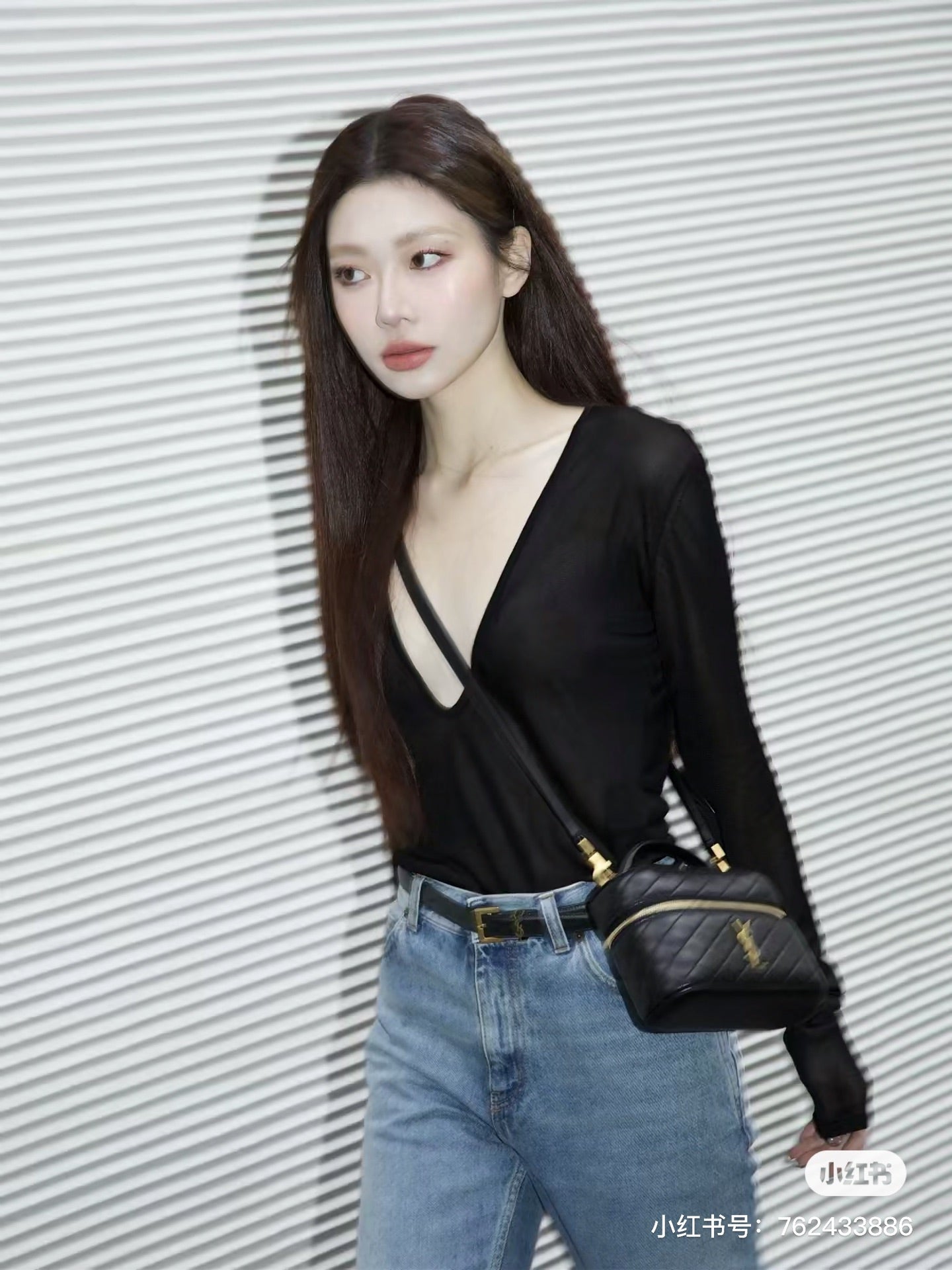 양 공장 / 생로랑 미니 파우치