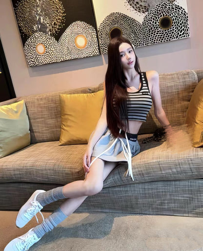 티모 공장 / 미우미우 여성 스트라이프 조끼