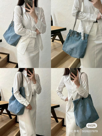 양 공장 / 발렌시아가 데님백