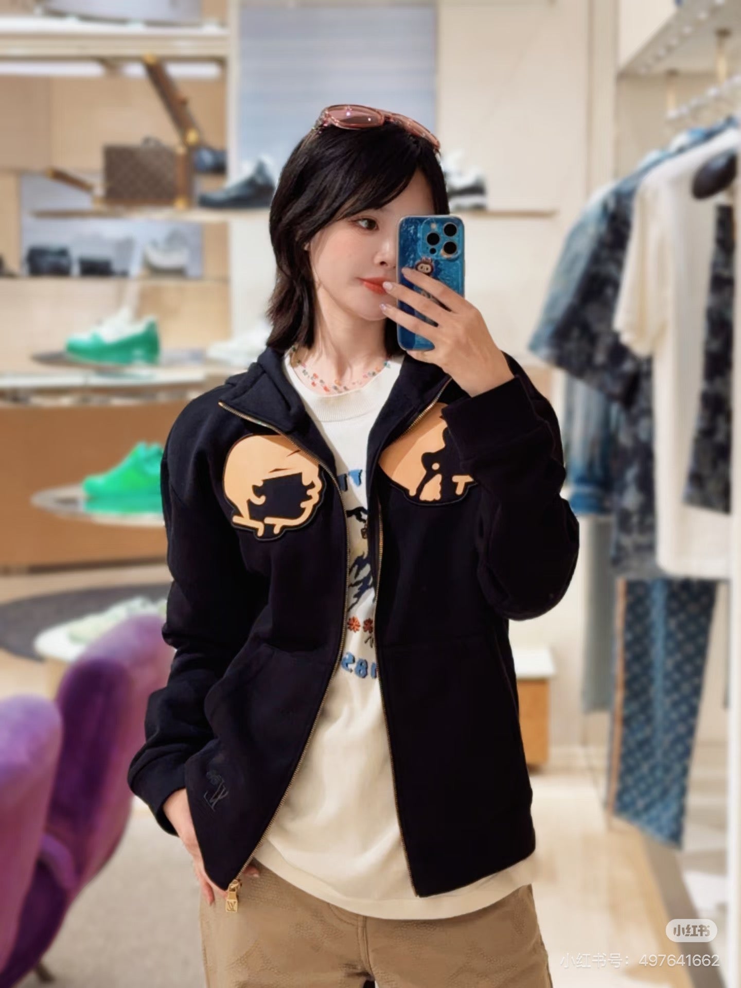 GTR / 루이비통 남성 집업 재킷