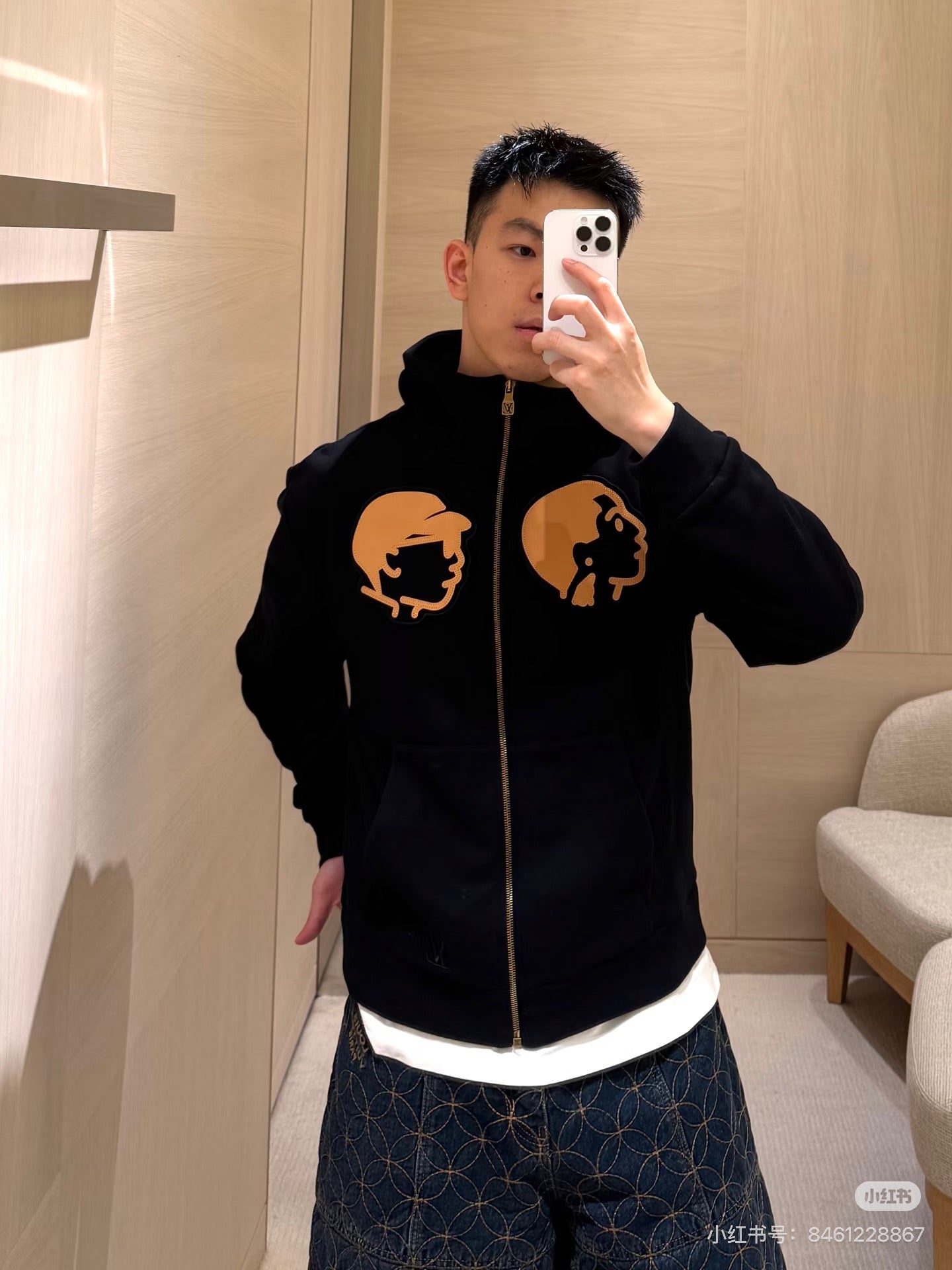 GTR / 루이비통 남성 집업 재킷