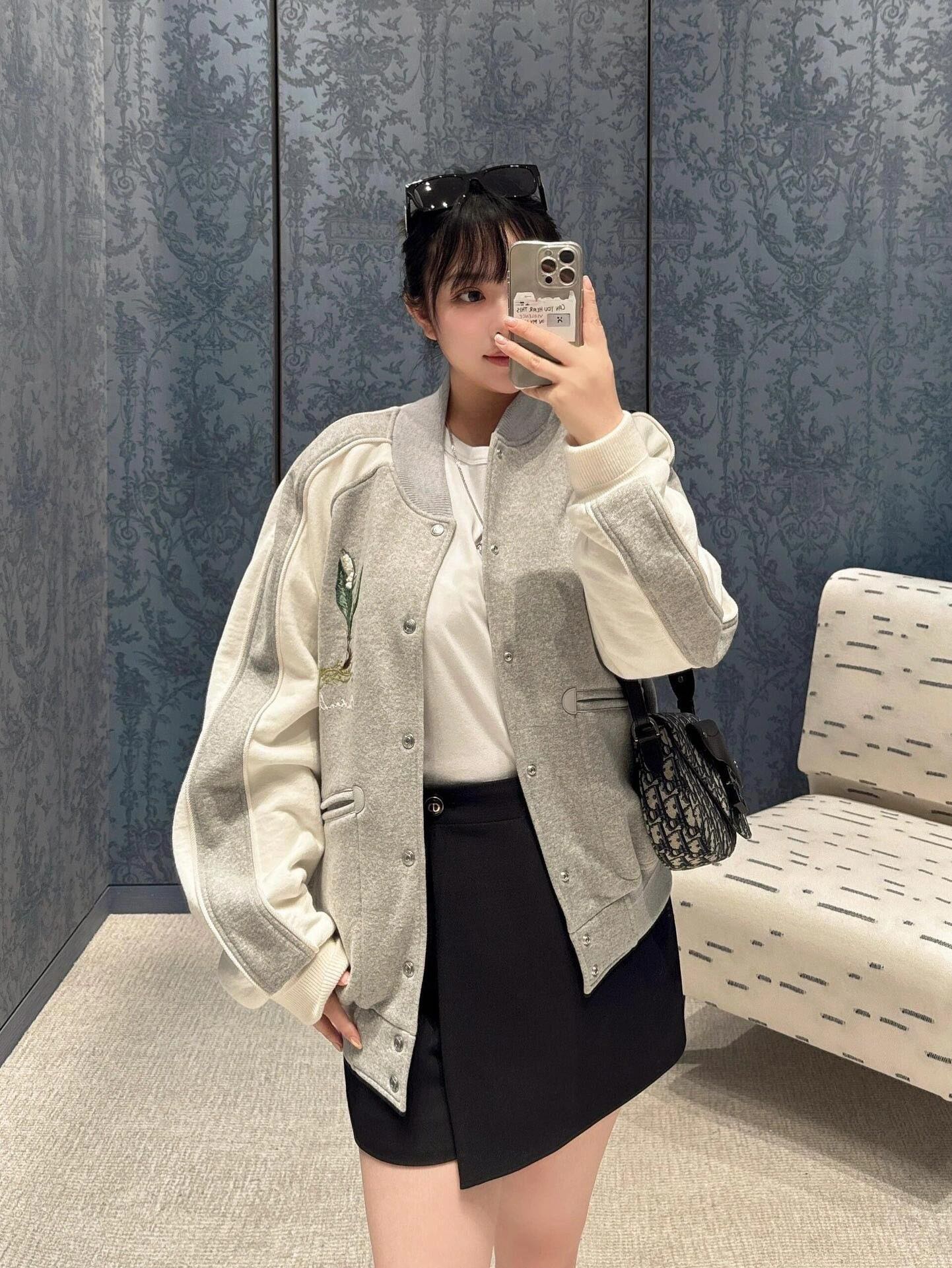 GTR / 디올 남성 여성 야구 점퍼