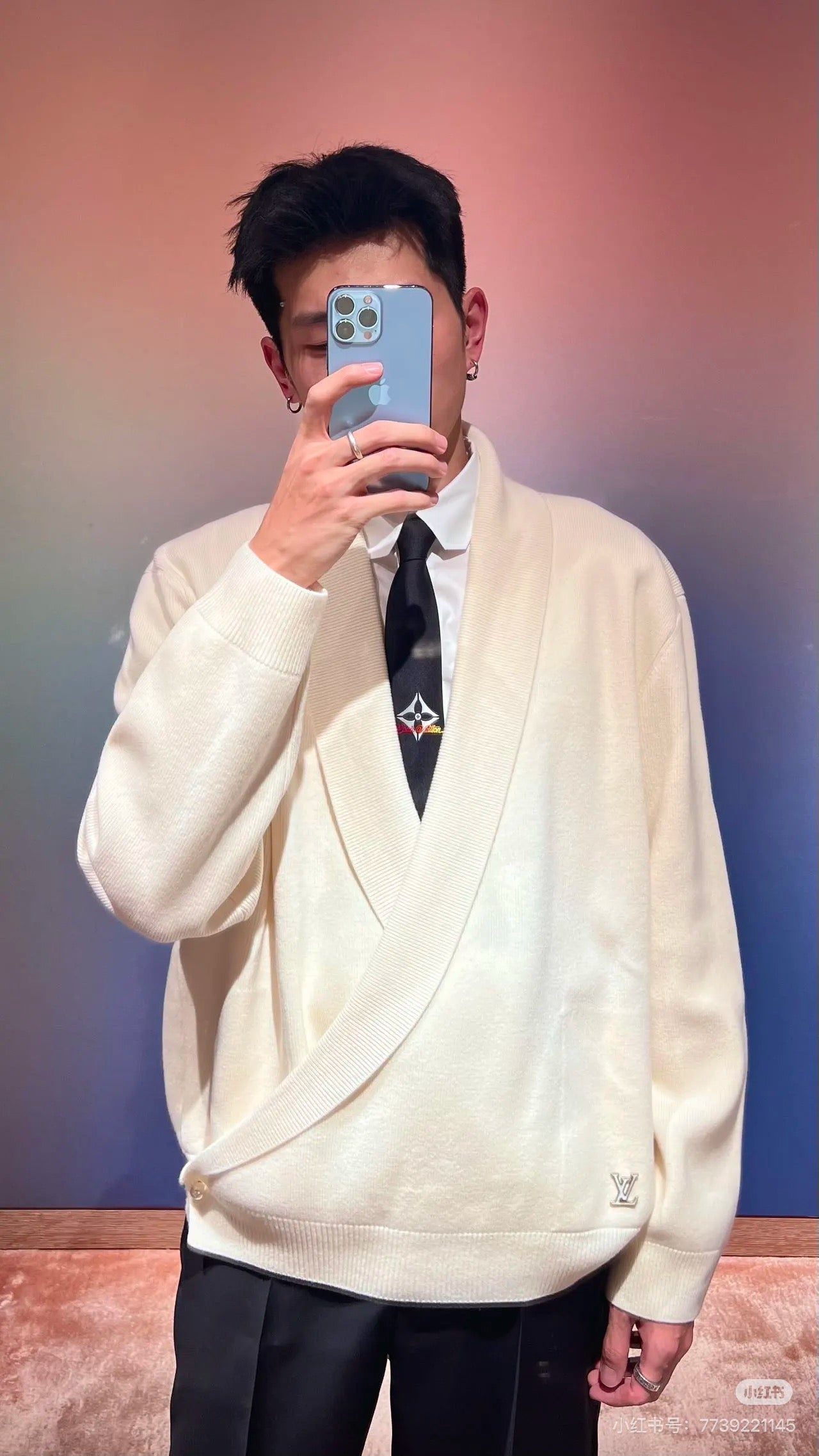GTR / 루이비통 남성 여성 울 니트