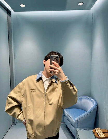 GTR / 미우미우 남성 여성 페이크 투피스 재킷
