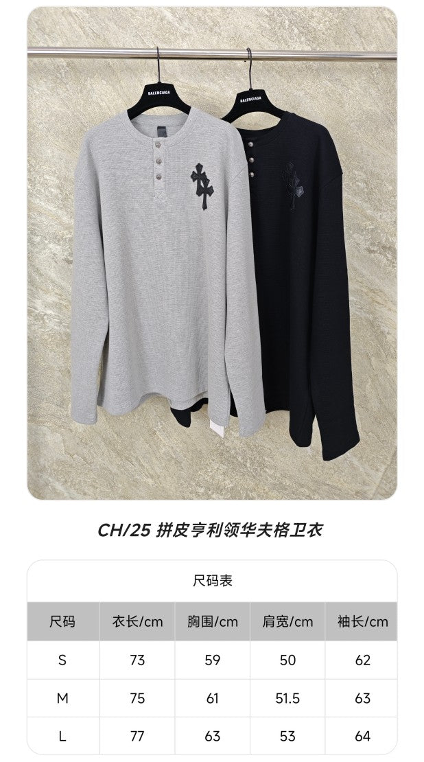 GTR / 크롬하츠 남성 와플 셔츠