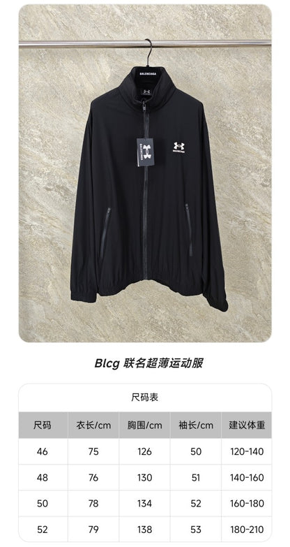 GTR / 발렌시아가 남성 나일론 재킷