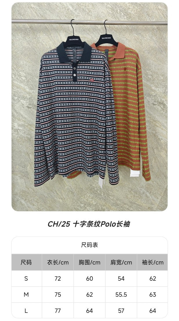 GTR / 크롬하츠 남성 폴로 긴팔티