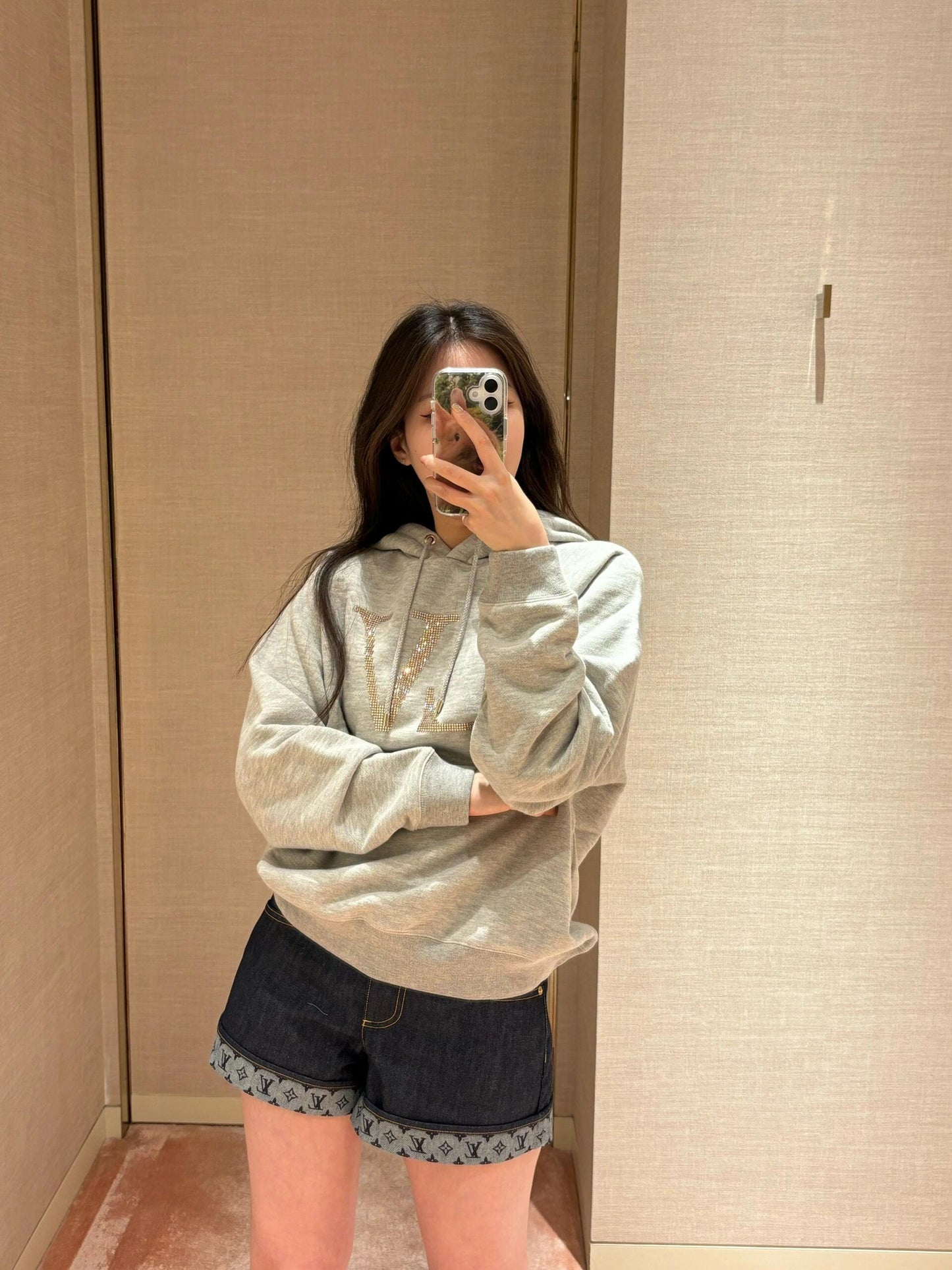 GTR / 루이비통 남성 여성 레터링 맨투맨