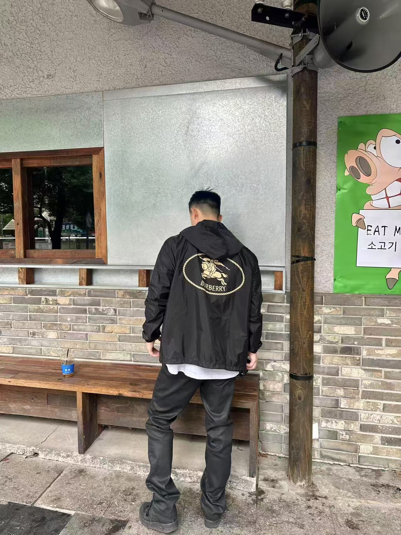 GTR / 발렌시아가 남성 라이더 재킷