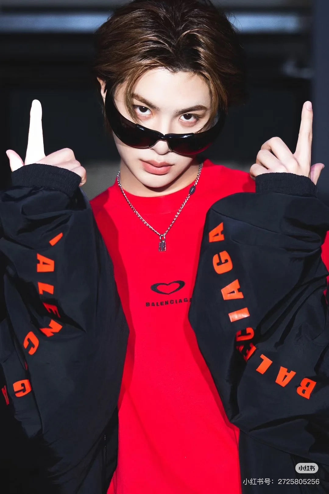 GTR / 발렌시아가 남성 하트 재킷