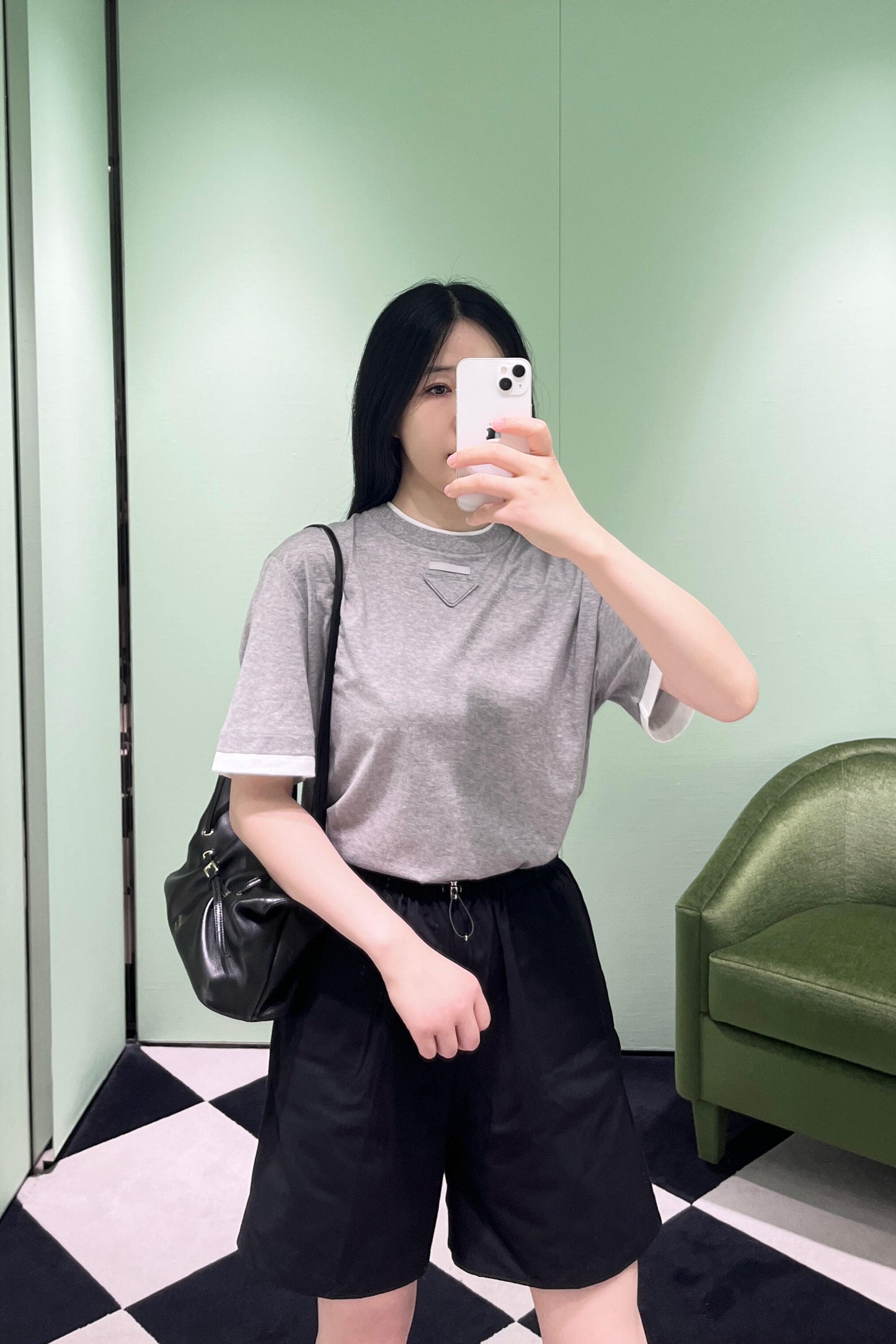 R공장 / 프라다 여성 니트 반팔