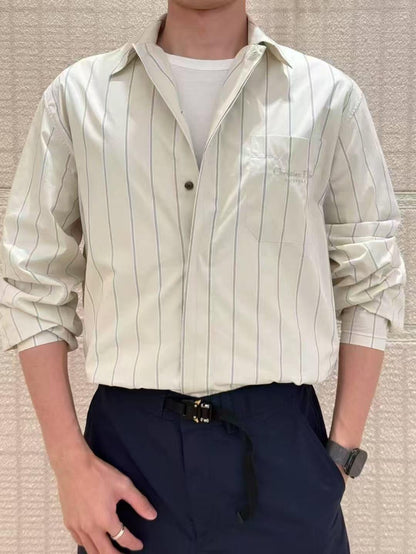R공장 / 디올 남성 자수 셔츠